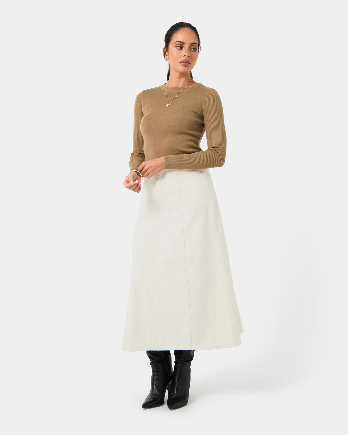 Tania Crew Neck Knit