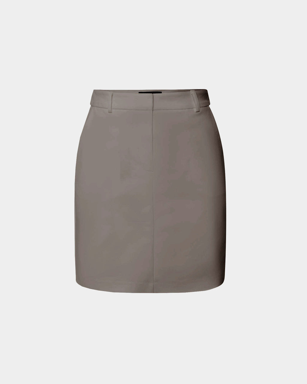 Safira Mini Skirt in walnut — product-only view