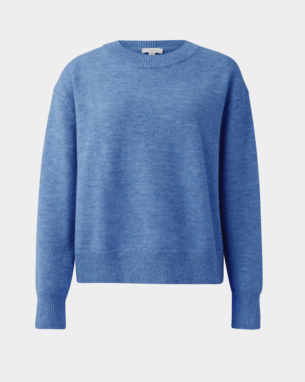 Joyli Round Neck Knit in periwinkle — product-only view